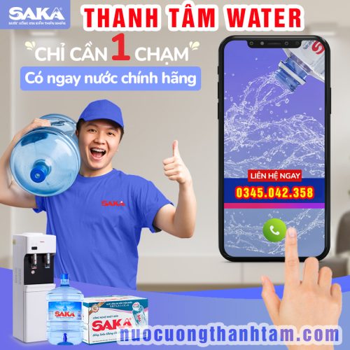 Đại lý nước uống Saka Thanh Tâm Water