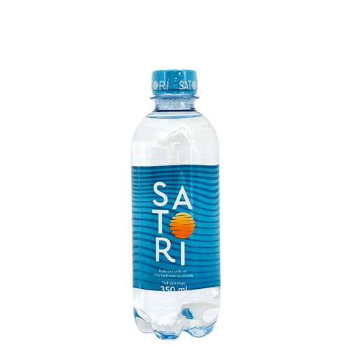 Thùng 24 chai nước suối Satori 350ml