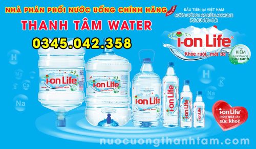 Đại lý giao nước uống Ion Life Thanh Tâm Water