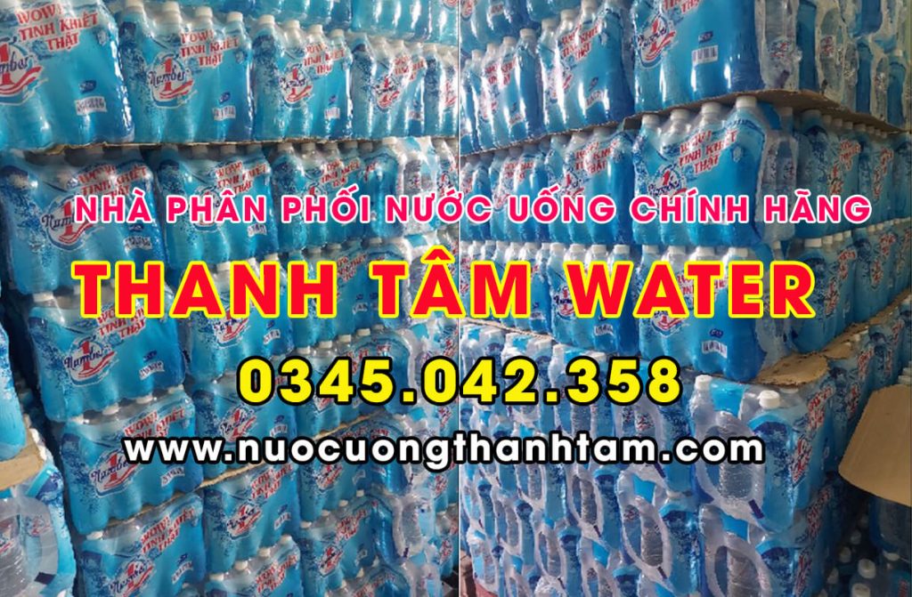 Nhà phân phối nước uống đóng chai Number 1 Thanh Tâm
