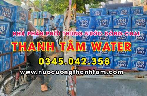 Đại lý giao nước suối đóng chai Thanh Tâm
