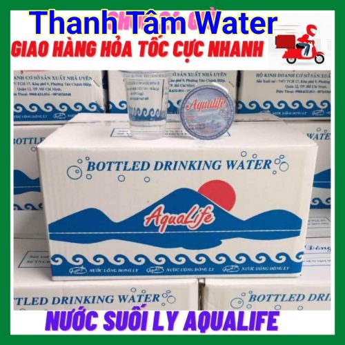 nước suối ly AquaLife