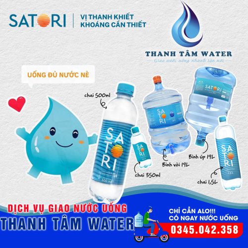 Đại lý nước uống Satori Thanh Tâm